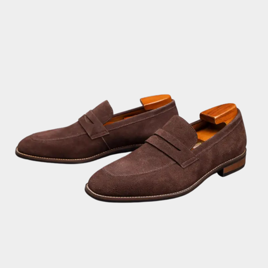 Charles | Leather Penny Loafers