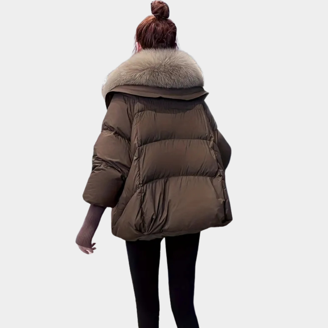 Lucia | Removable Collar Coat