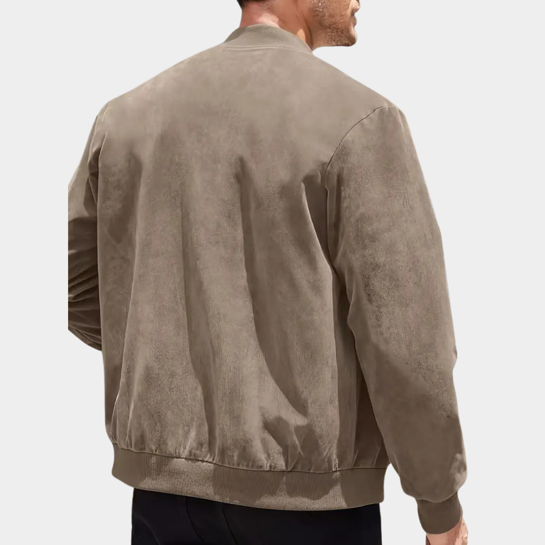 Julian | Suede Zip Jacket