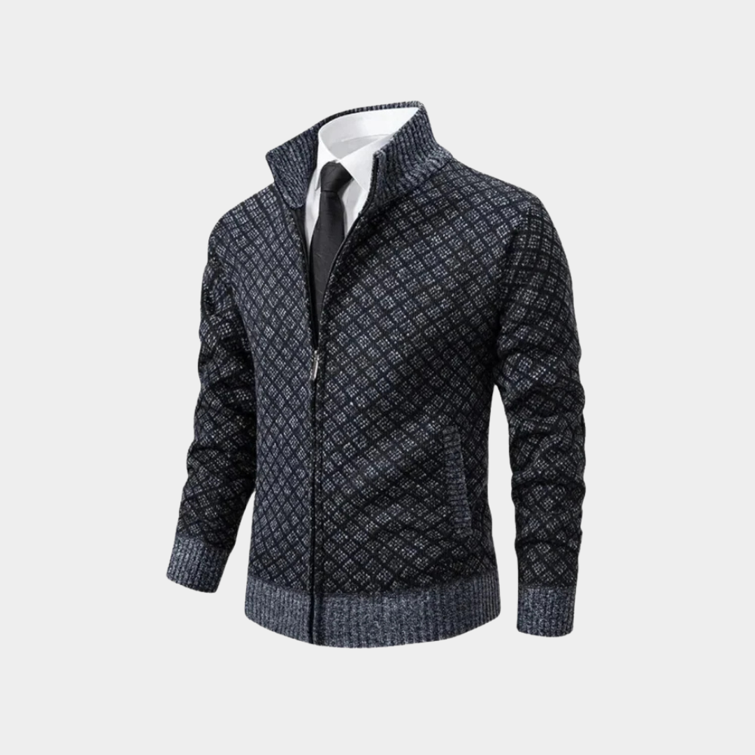Julian | Knit Zip Cardigan