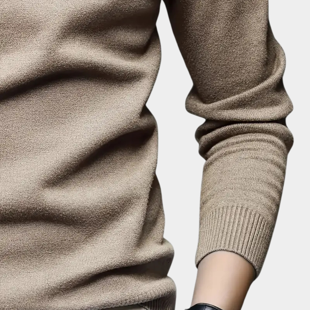 Miles | Turtleneck Knit Sweater