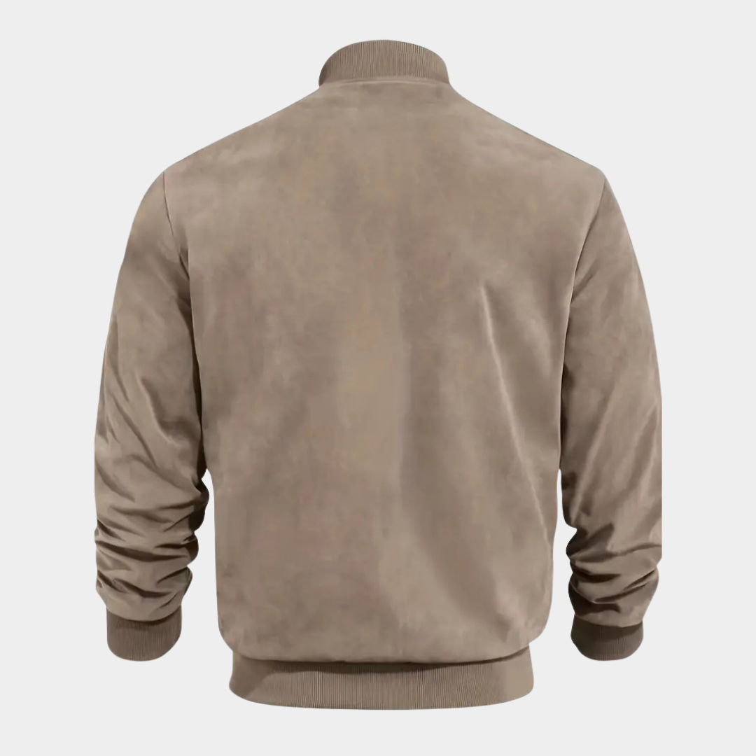 Julian | Suede Zip Jacket