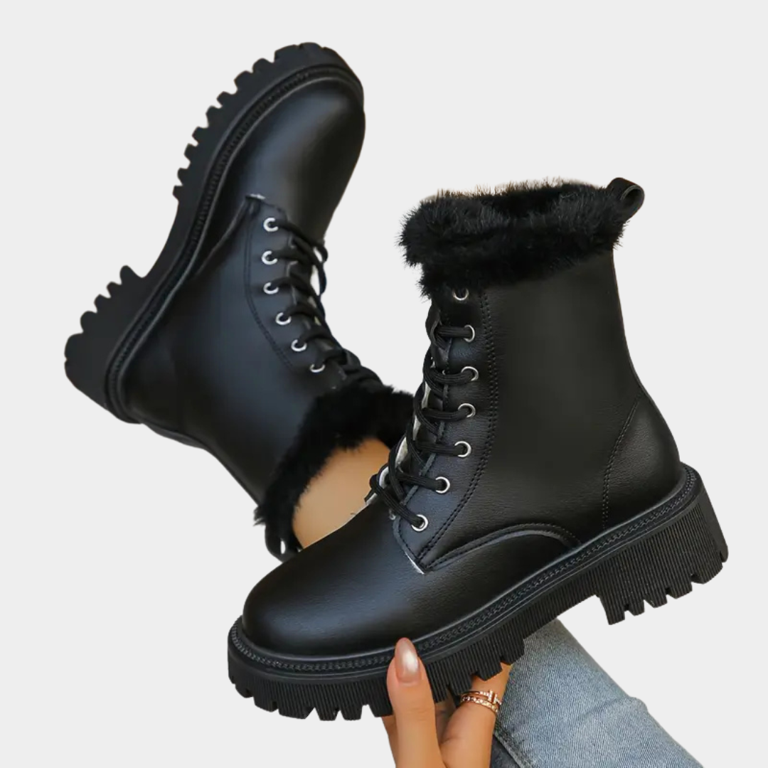 Amara | Fleece Ankle Boots