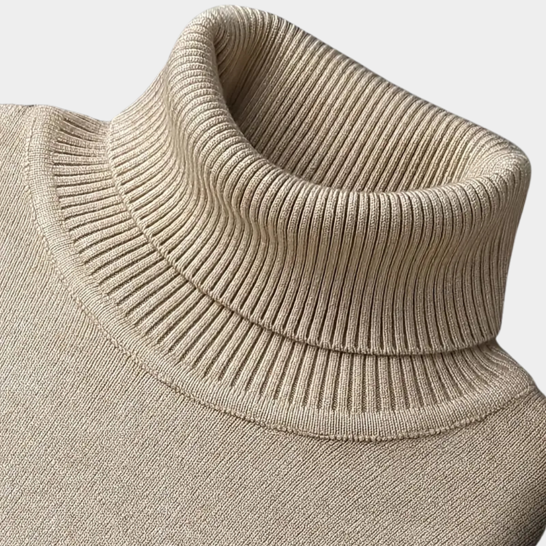 Miles | Turtleneck Knit Sweater