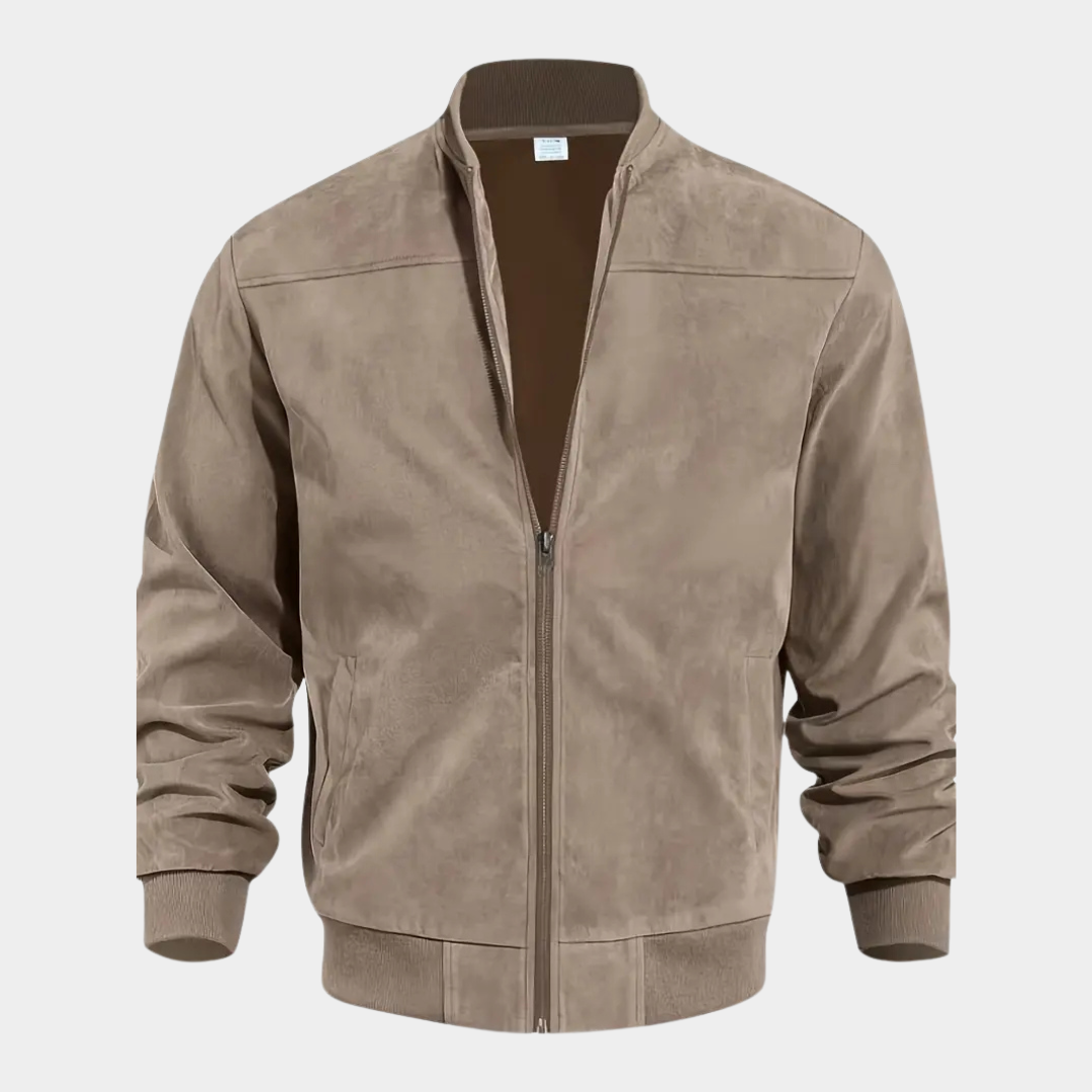 Julian | Suede Zip Jacket