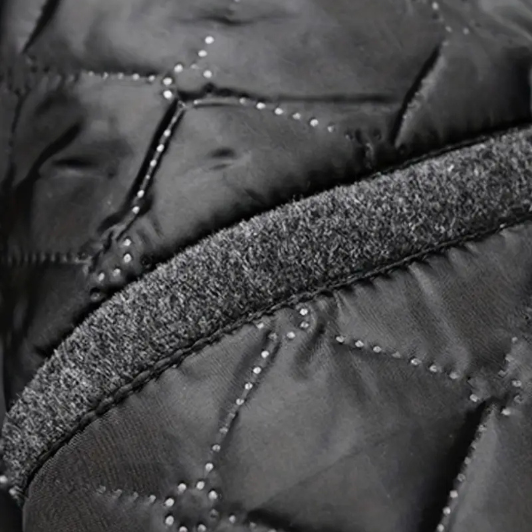 Alistair | Charcoal Long Overcoat