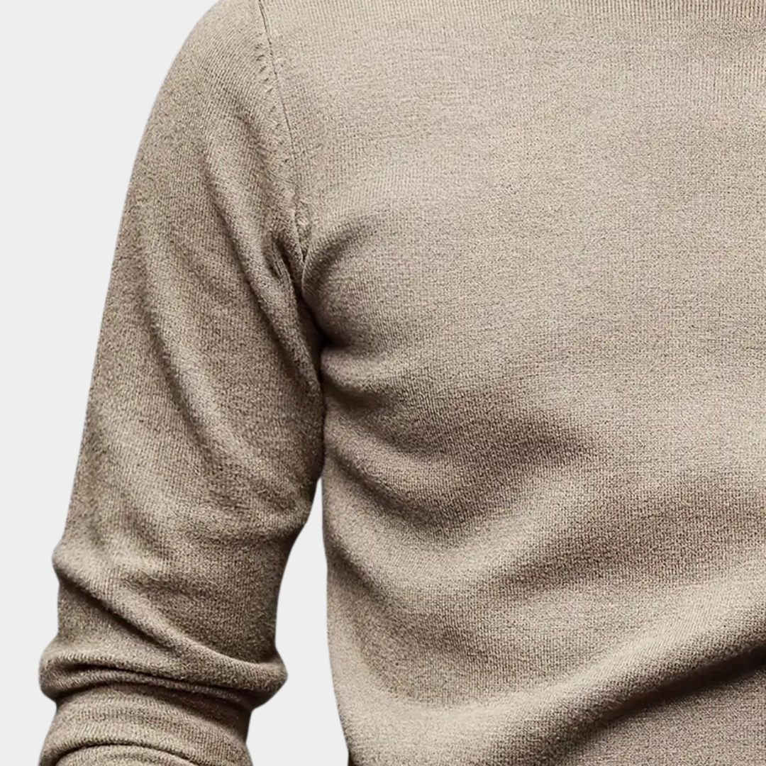 Miles | Turtleneck Knit Sweater