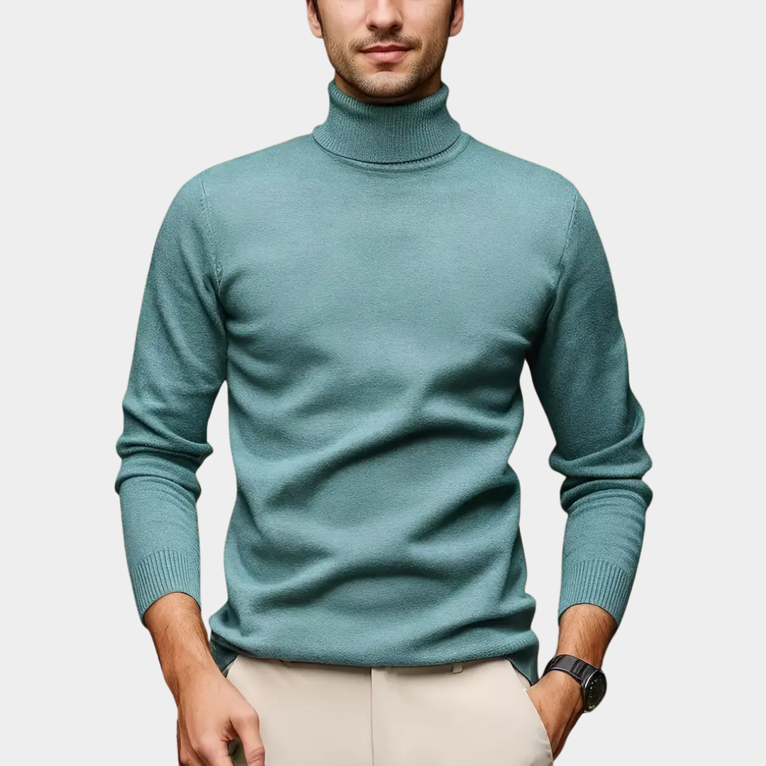 Miles | Turtleneck Knit Sweater