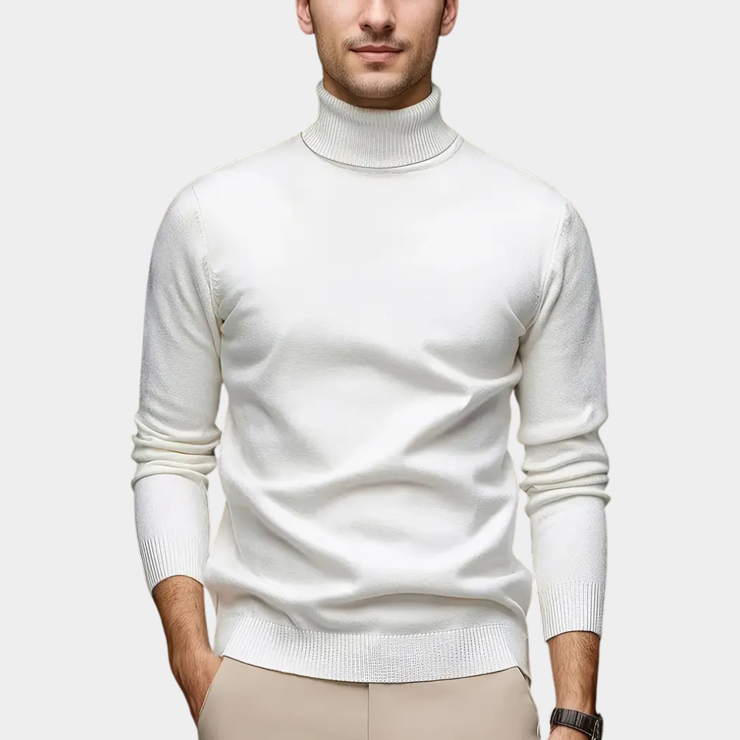 Miles | Turtleneck Knit Sweater