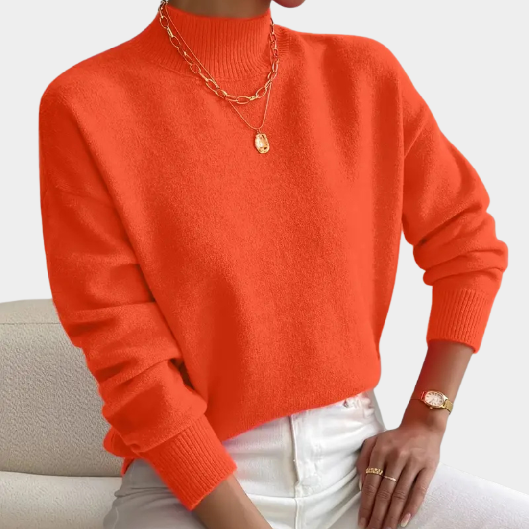 Odette | Mock-Neck Knit