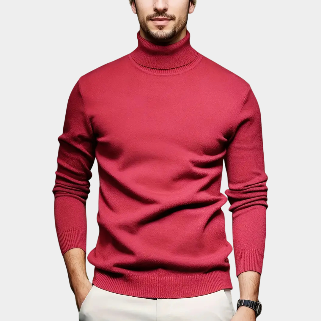 Miles | Turtleneck Knit Sweater