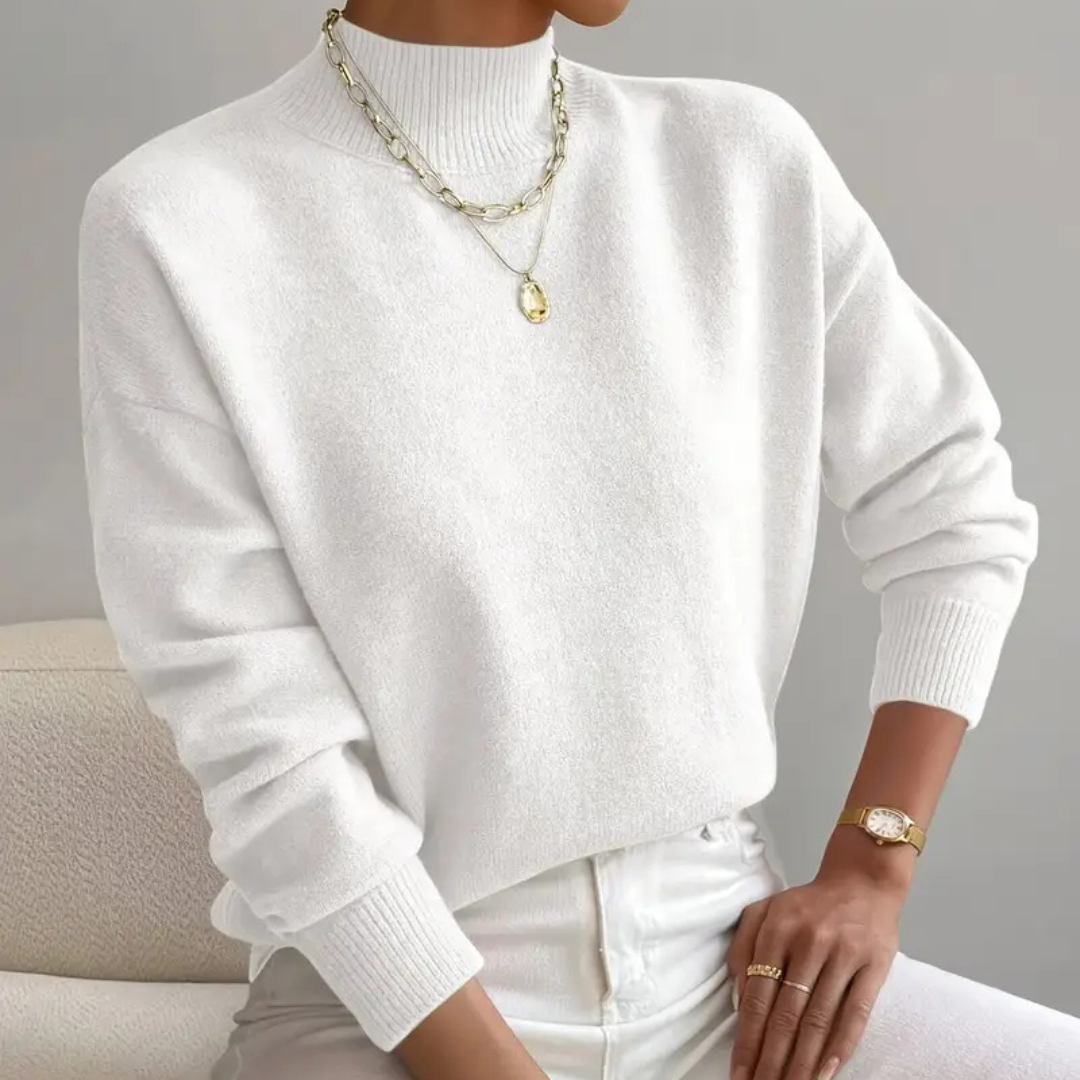 Odette | Mock-Neck Knit
