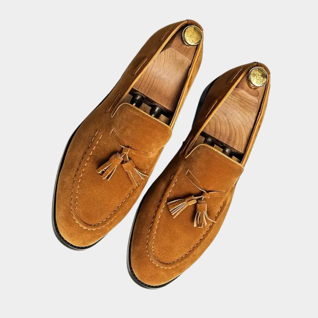 Sebastian | Suede Tassel Loafers