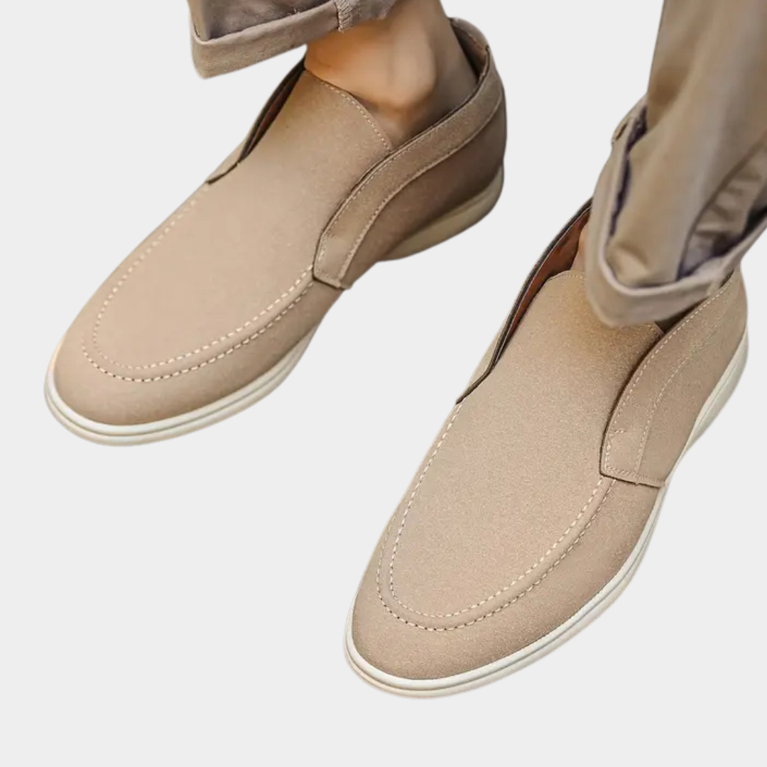 Louis | Suede Slip-On Loafers
