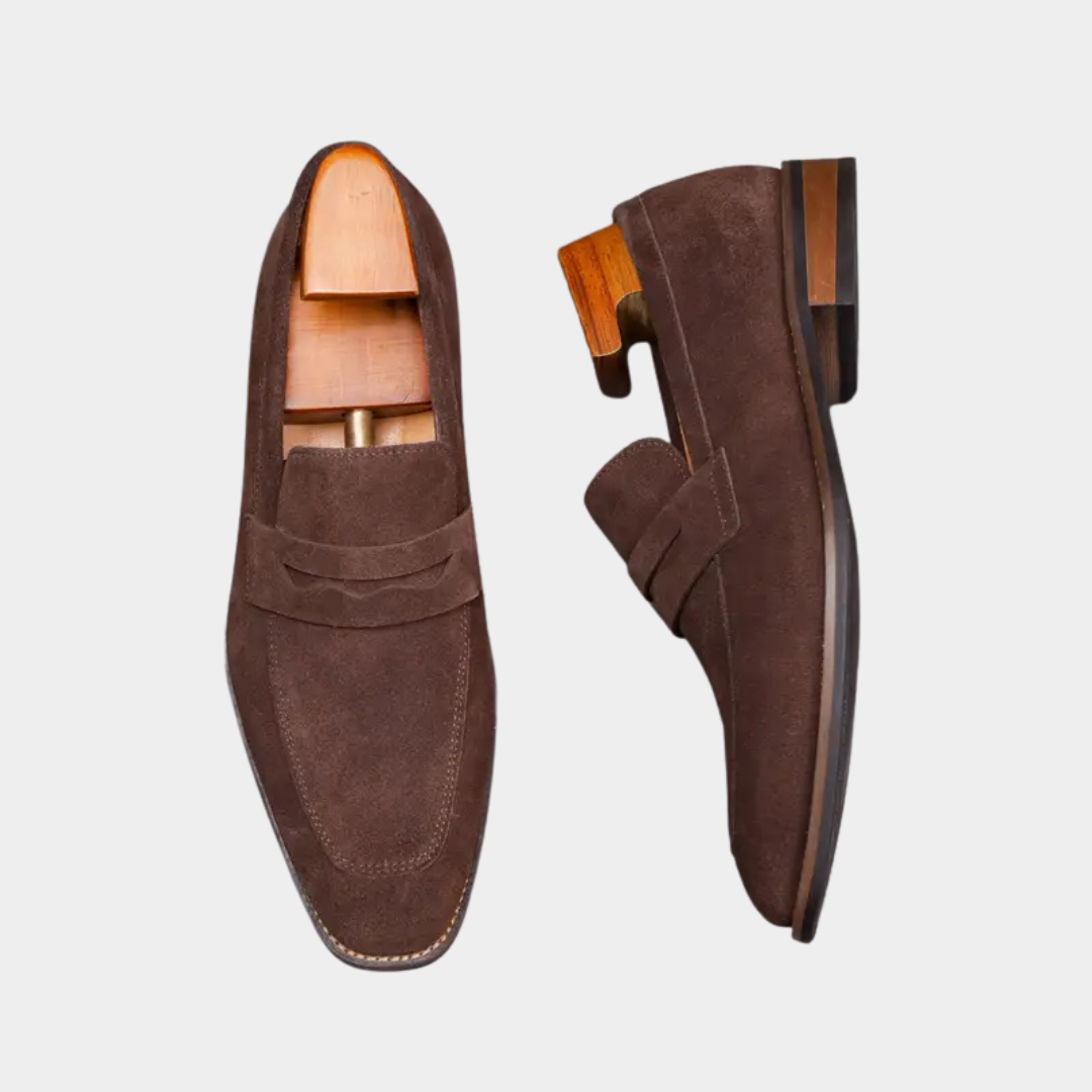 Charles | Leather Penny Loafers
