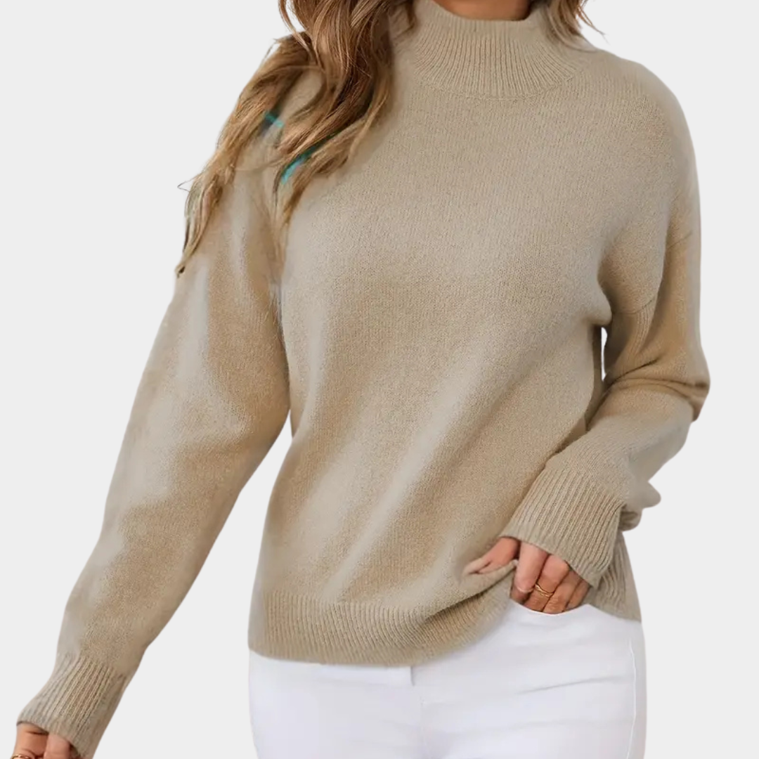Odette | Mock-Neck Knit