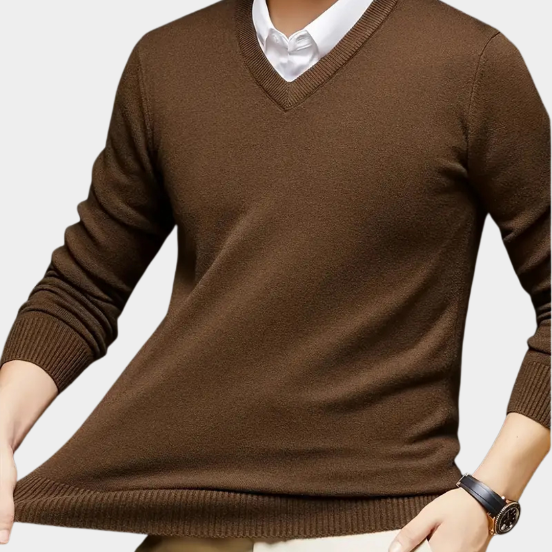 Reginald | Lapel Knit Cardigan