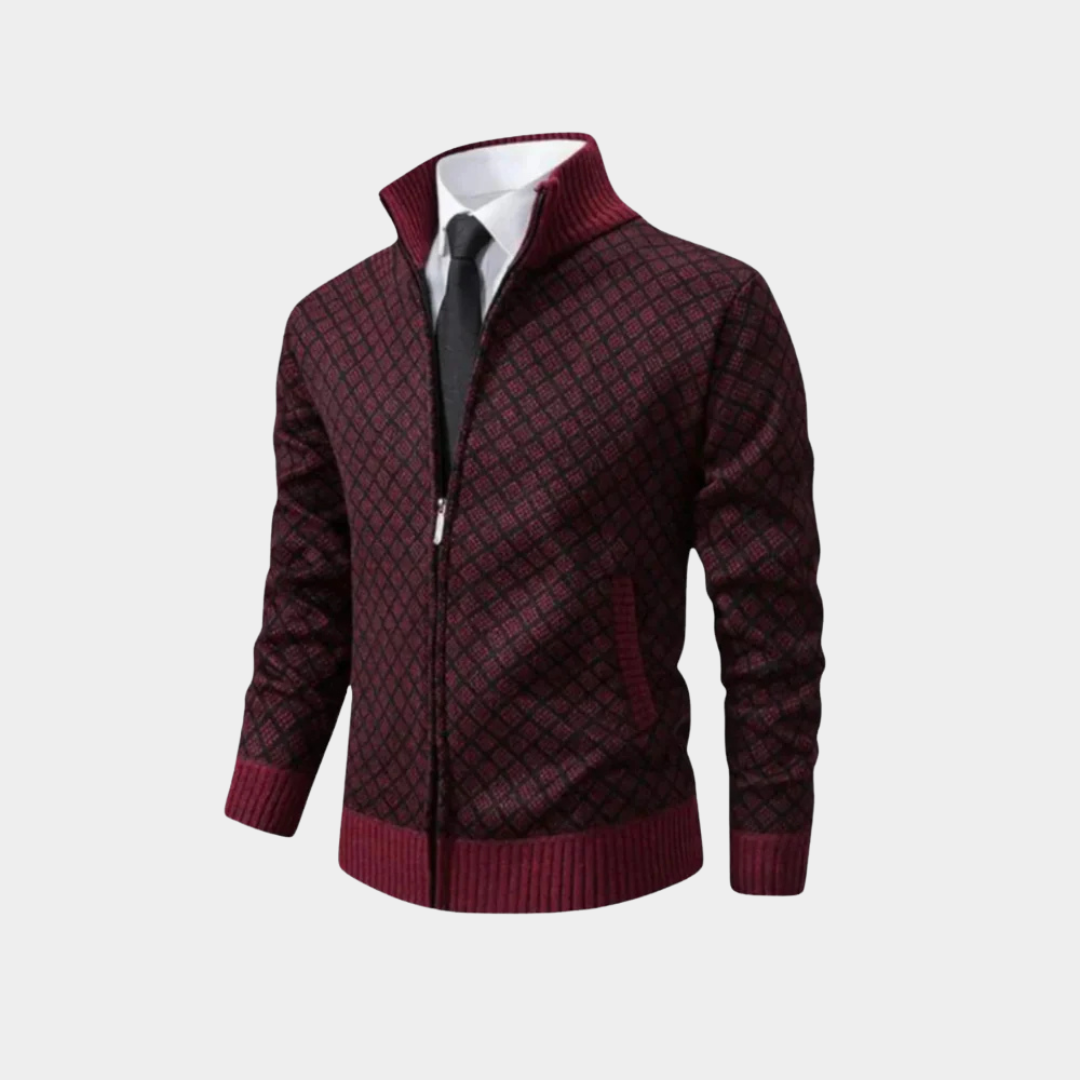 Julian | Knit Zip Cardigan