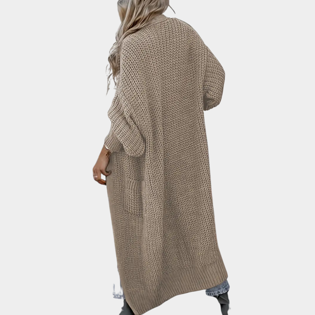 Elara | Long Knit Cardigan