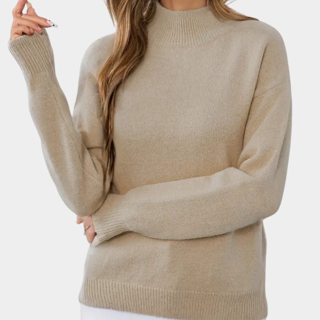 Odette | Mock-Neck Knit