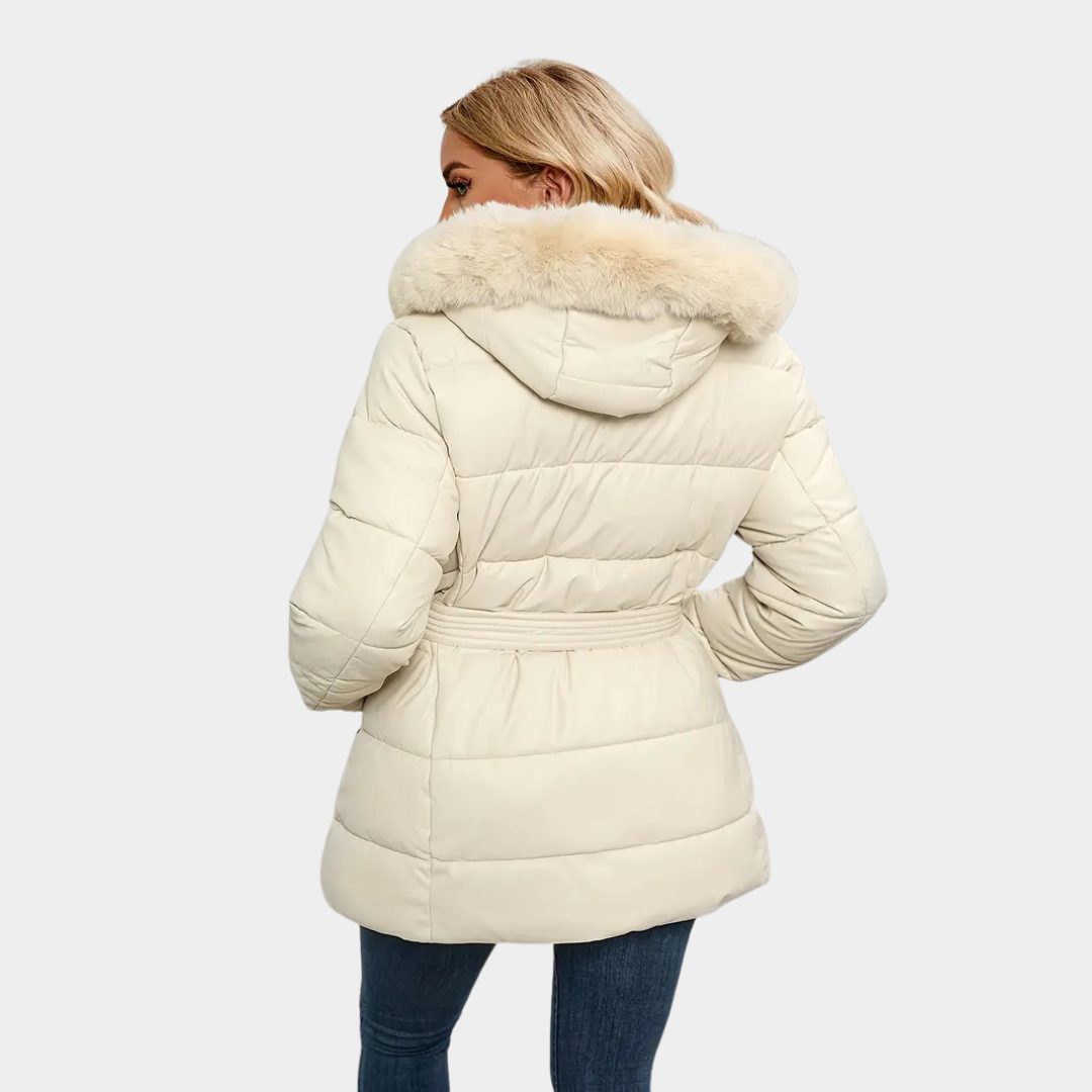 Alina | Fur Collar Coat