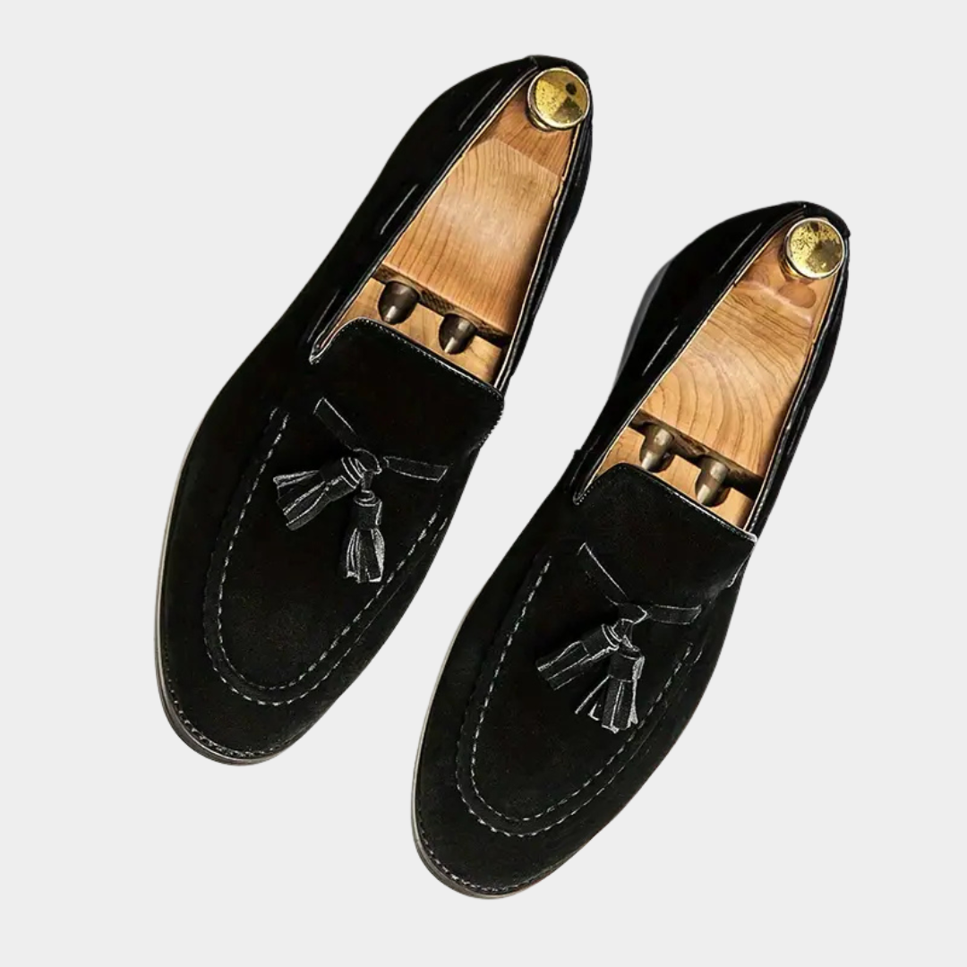 Sebastian | Suede Tassel Loafers