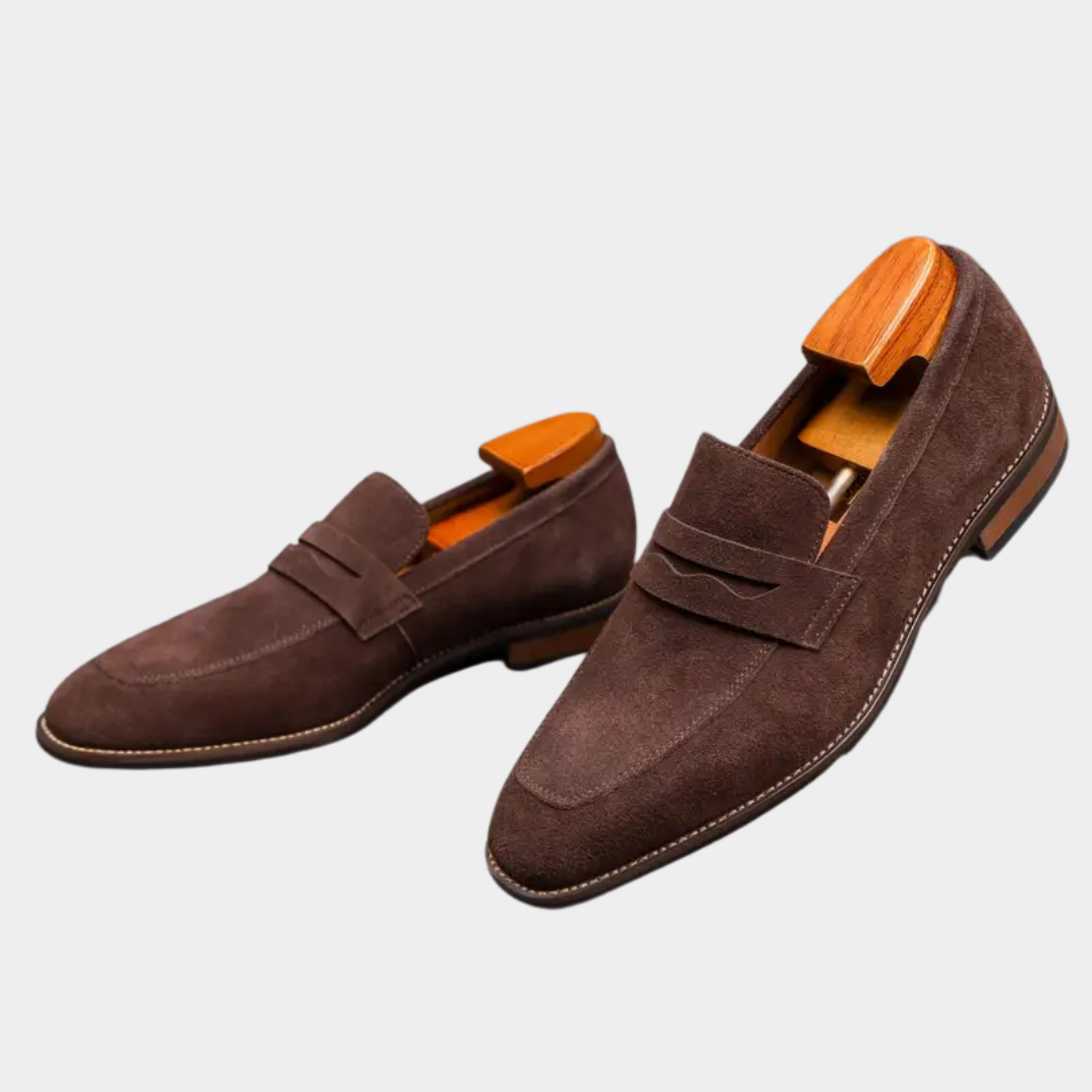 Charles | Leather Penny Loafers