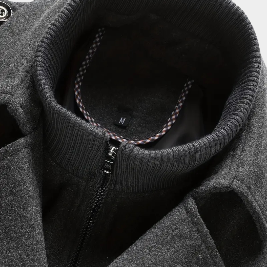 Edmund | Double-Breasted Tweed Coat