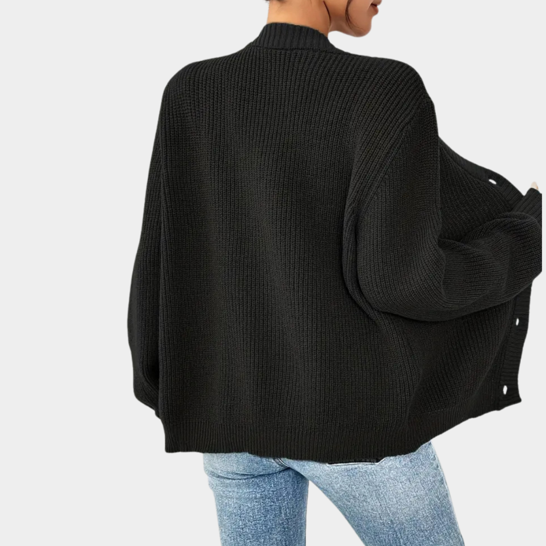 Celine | Relaxed Ribbed Cardigan