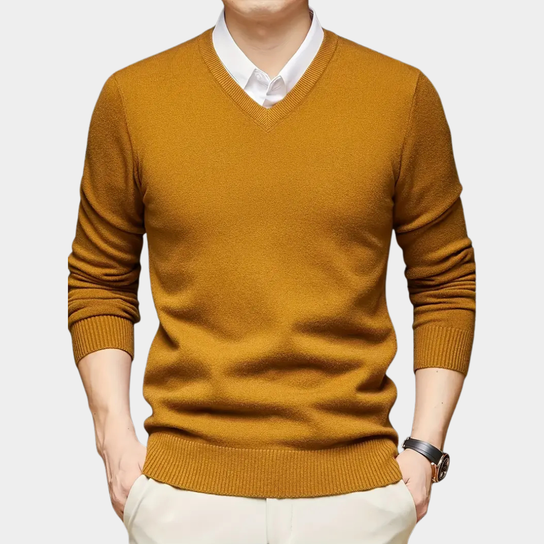 Reginald | Lapel Knit Cardigan