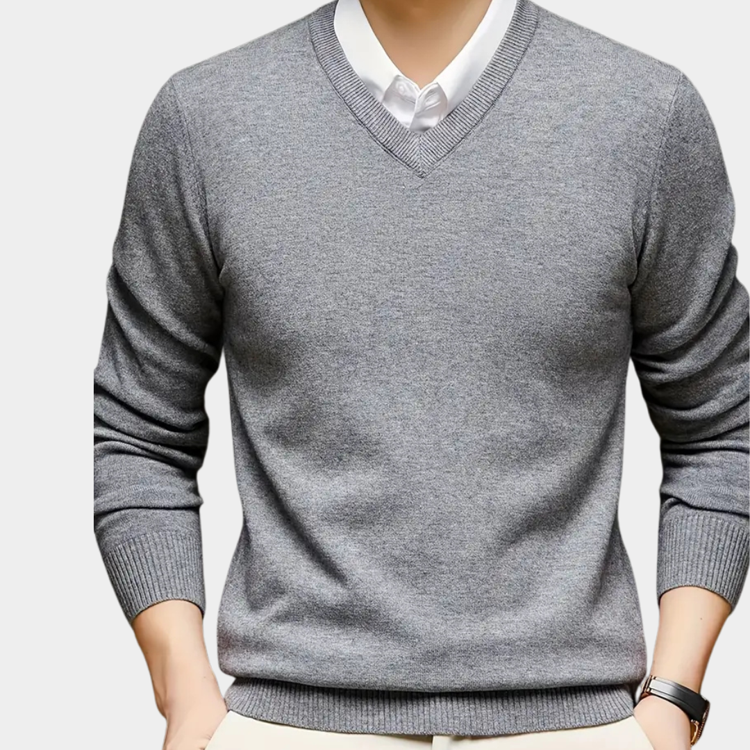 Reginald | Lapel Knit Cardigan