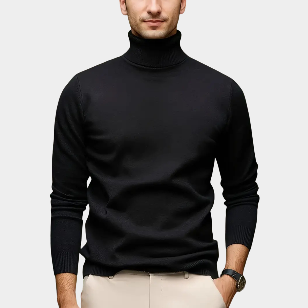 Miles | Turtleneck Knit Sweater