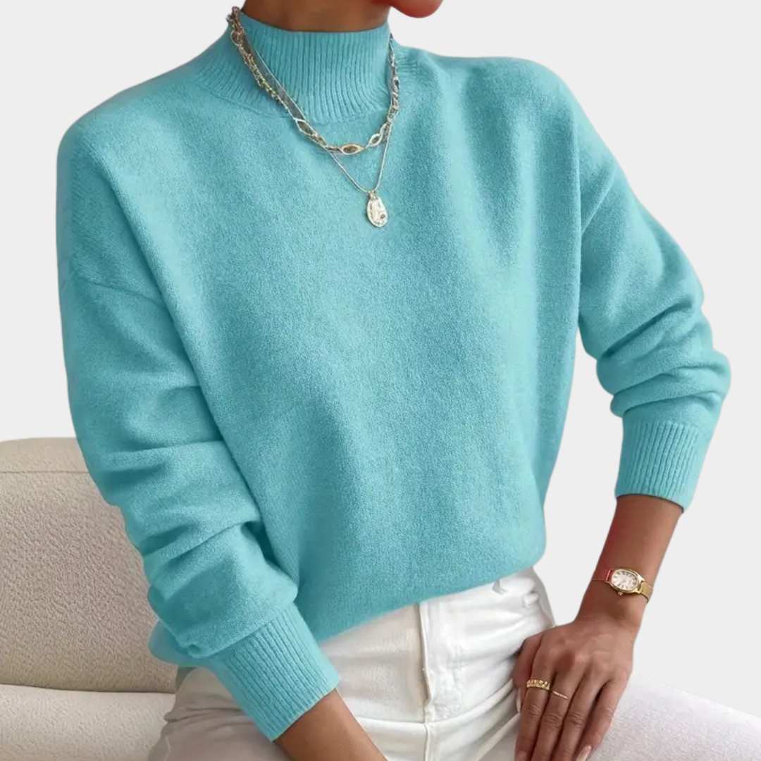Odette | Mock-Neck Knit