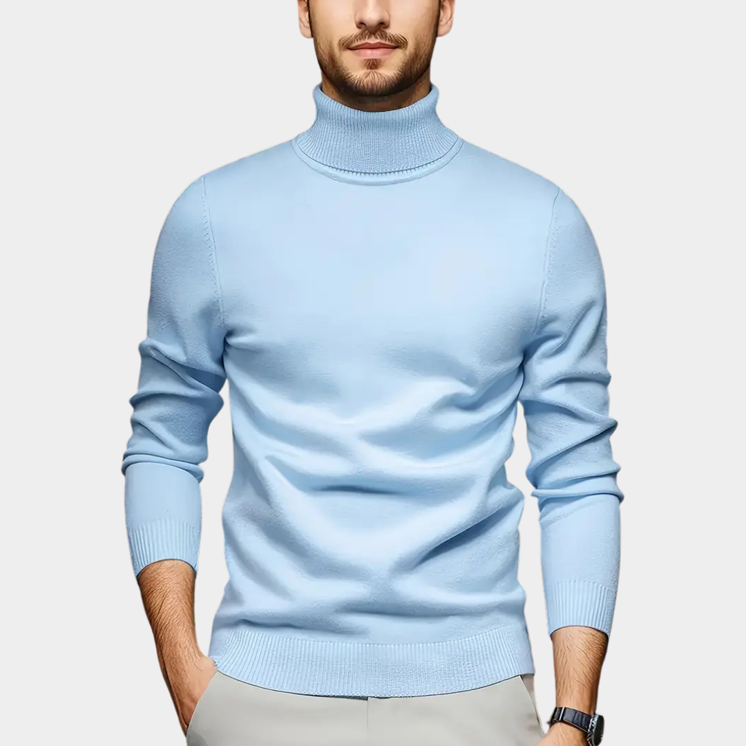 Miles | Turtleneck Knit Sweater