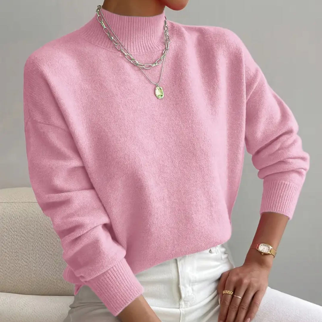 Odette | Mock-Neck Knit